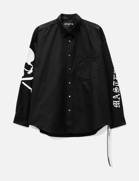 Mastermind Japan Loose Fit Cotton Long Sleeve Shirt