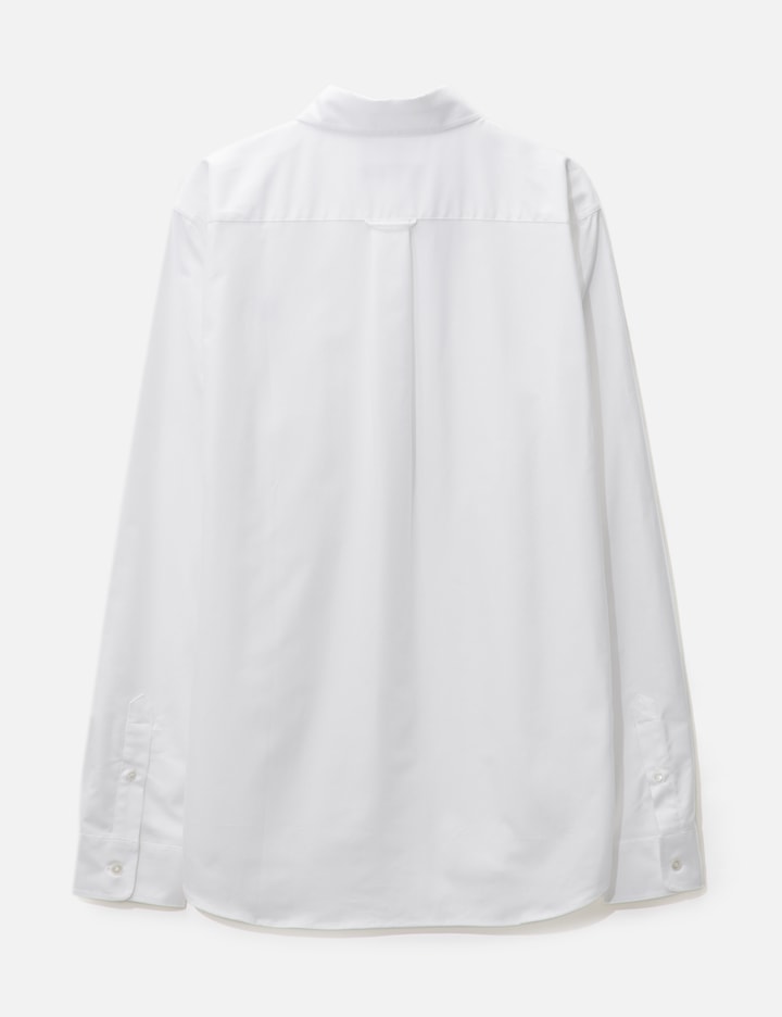 Shop Maison Kitsuné Button Down Classic Shirt In White