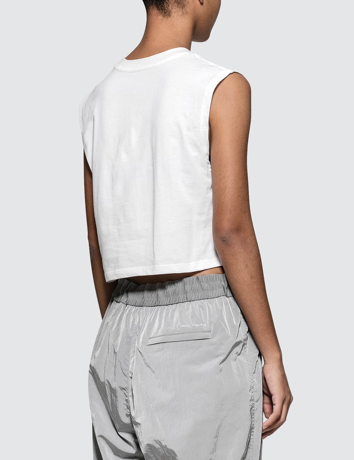 The Sleeveless Crop T-shirt Placeholder Image