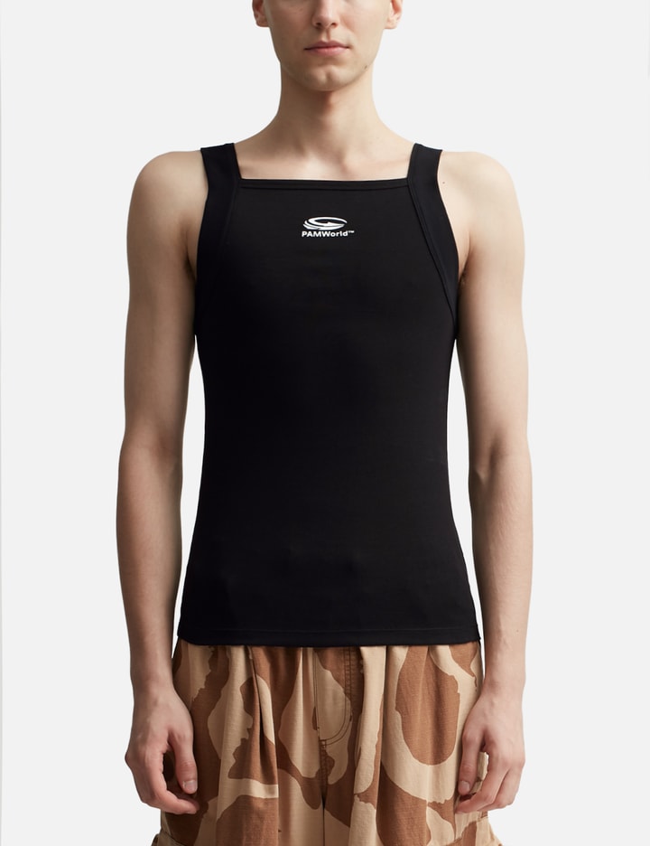 SQUARE TANK TOP Black Placeholder Image