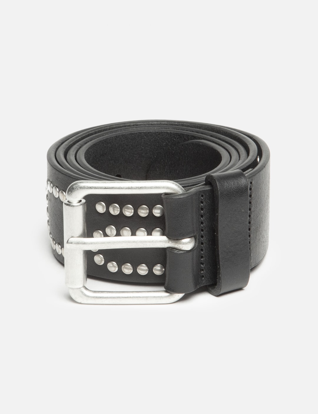 NEIGHBORHOOD - Leather Narrow Belt | HBX - Globally Curated 