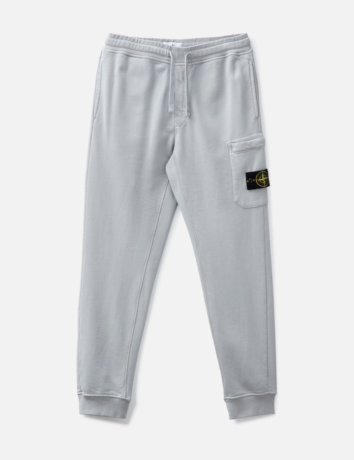 Stone Island Organic Cotton Fleece Sweatpants