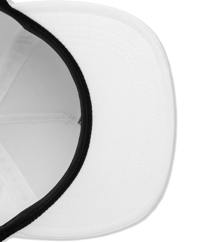 White Triple Triangle Snapback Cap Placeholder Image