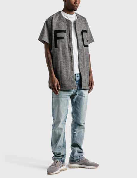 Stüssy - Grey S Baseball Jersey Shirt  HBX - Globally Curated Fashion and  Lifestyle by Hypebeast