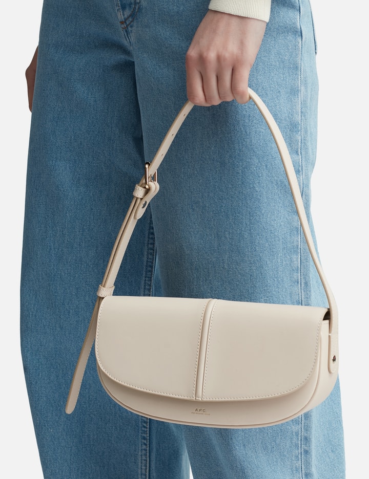 Shop Apc Betty Shoulder Bag In White