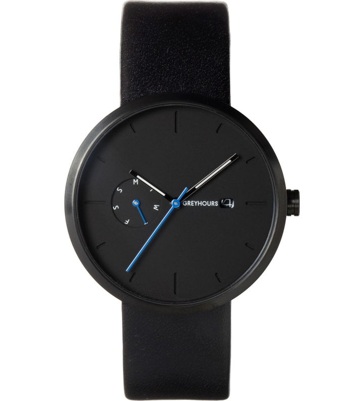 Grey Hours Black Essential Watch