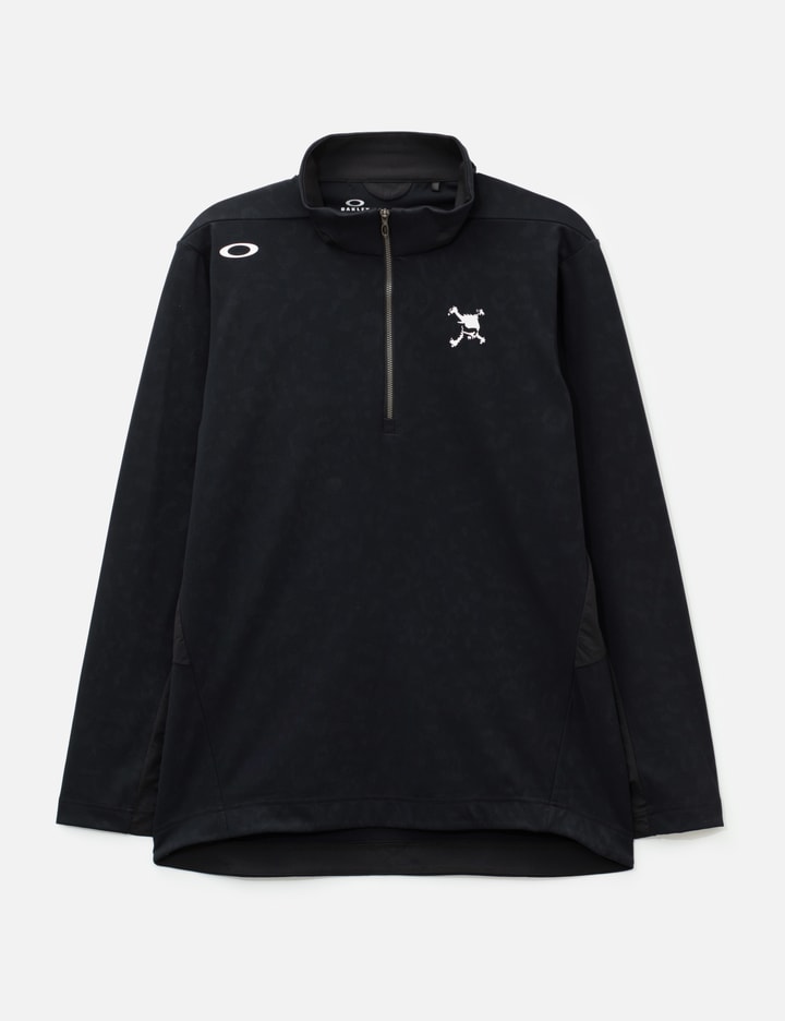 Oakley Skull Embossed LS Mock Shirt