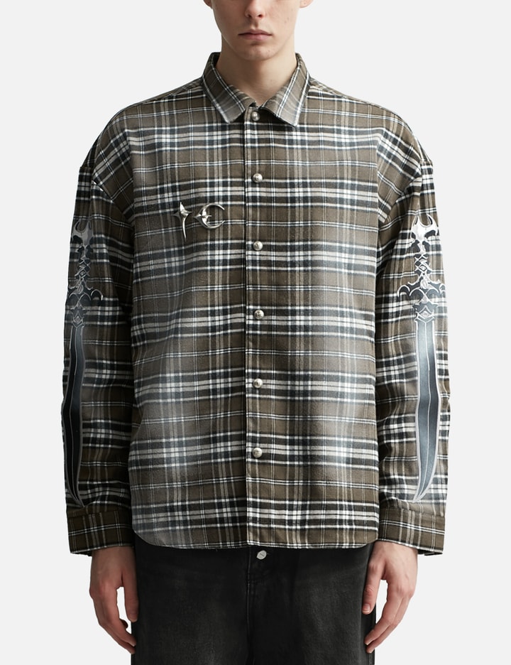 Arab Sword Flannel Shirt Placeholder Image