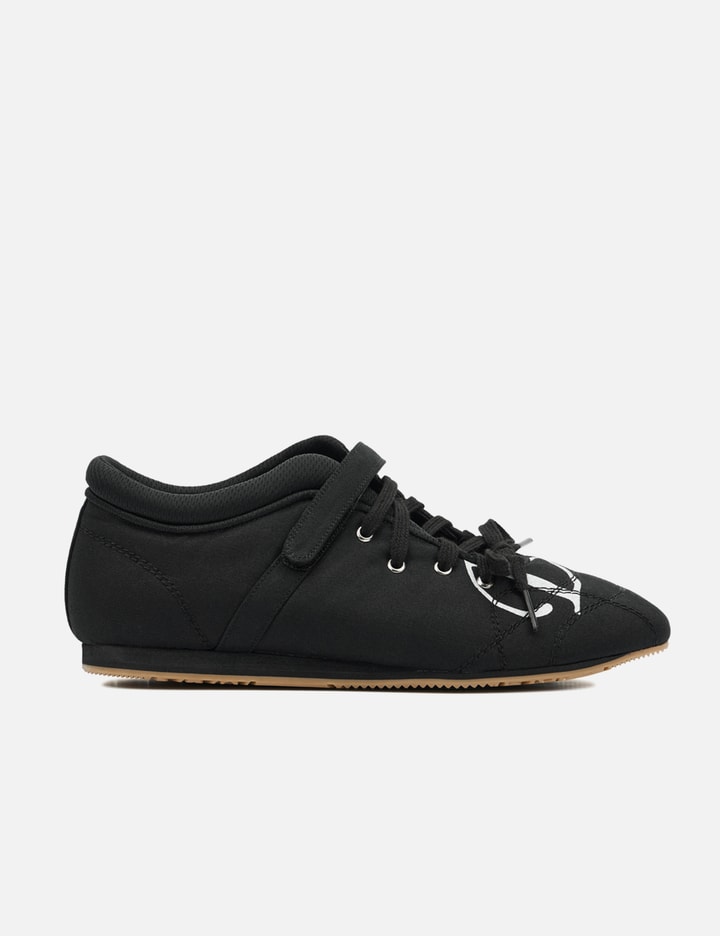 D Logo Lace Up Mozzi Shoes In Black Placeholder Image