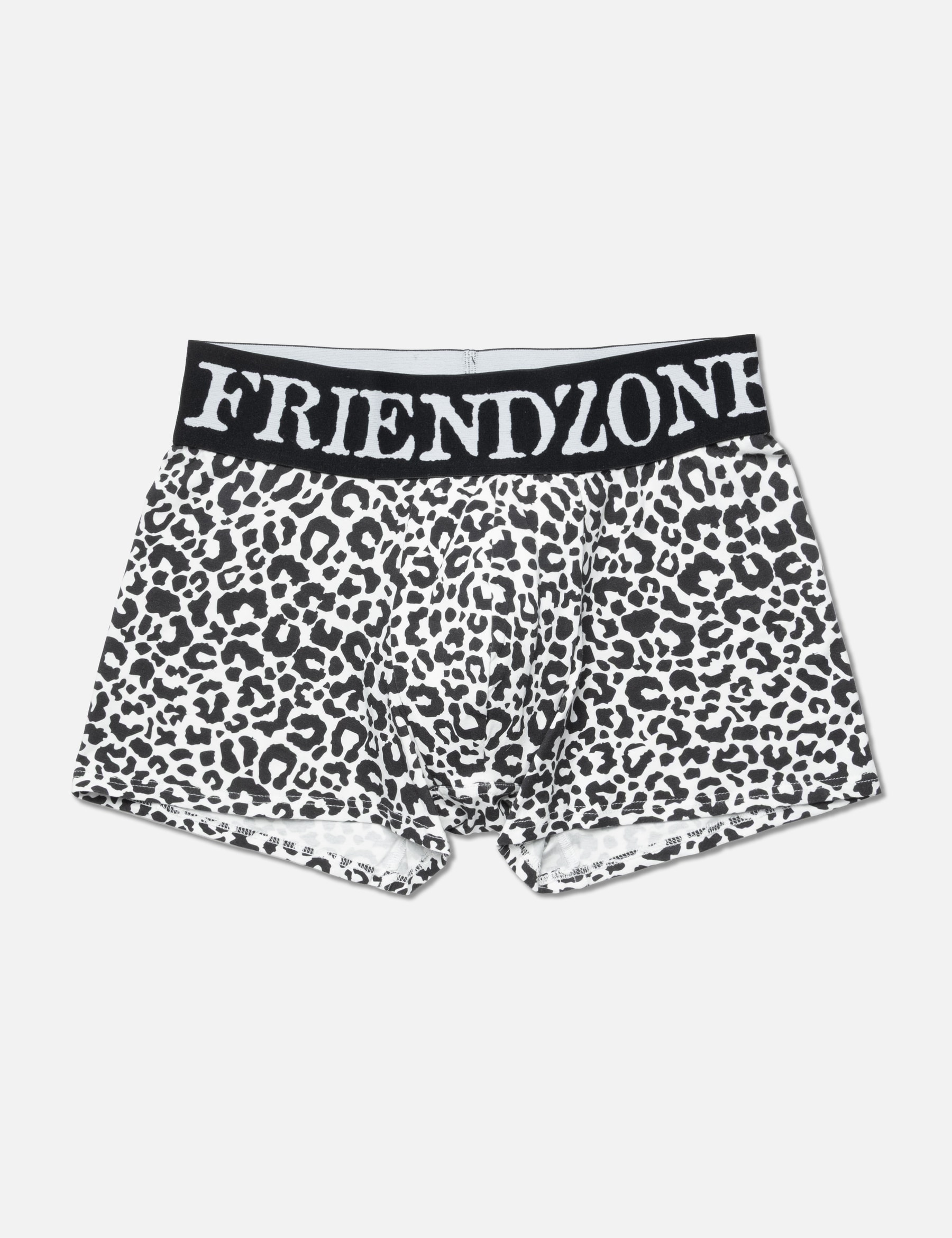 "Zane" Boxer Briefs In Black & White Leopard view 7