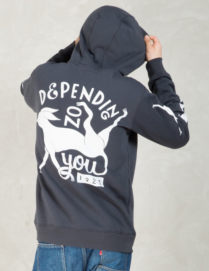 Black Depending Hooded Sweater Placeholder Image