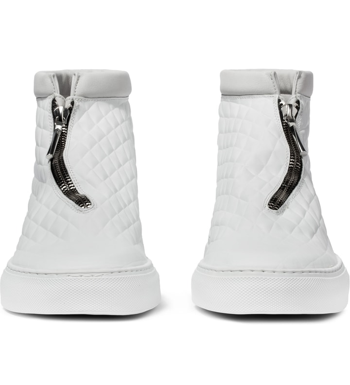 White ST Piramide Fontesi Mid Cut Shoes Placeholder Image