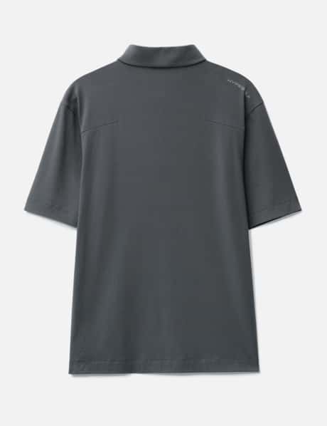 X POST ARCHIVE FACTION (PAF) Half Zip-Up Polo T-Shirts view 14