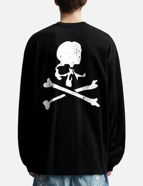 Mastermind World - WM Logo Long Sleeve Oversized T-shirt | HBX 