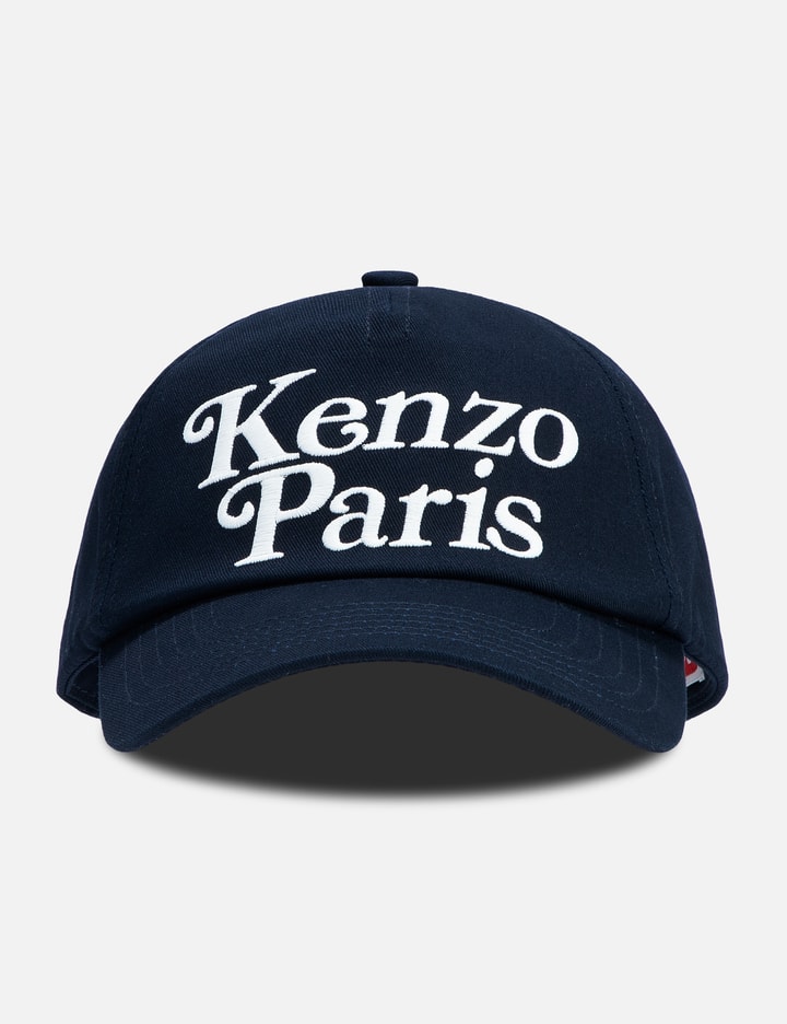 Kenzo Utility Cotton Cap In Black