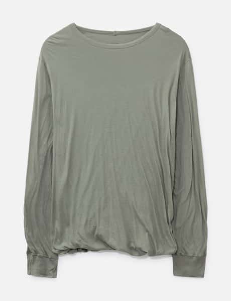 Rick Owens Hollywood Jumbo Double Level LS T-Shirt