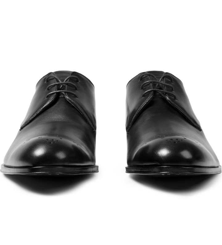 Mr. Hare Black Blakey Brogue Derby Shoes