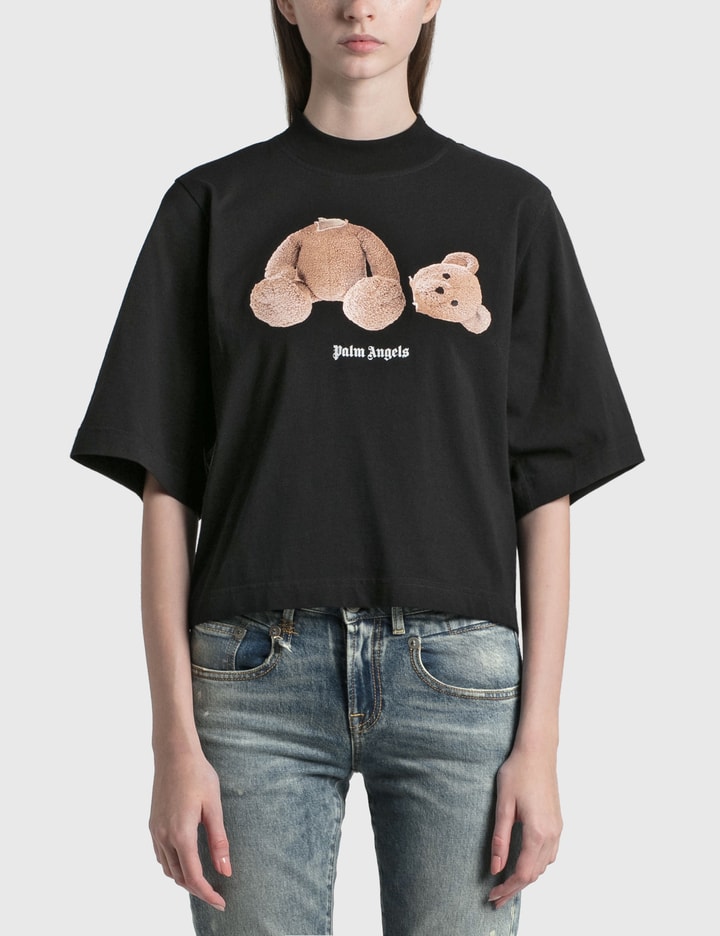 Palm Angels Bear Cropped T-Shirt Placeholder Image