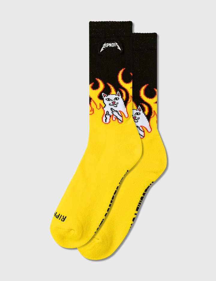 Welcome To Heck Socks Placeholder Image