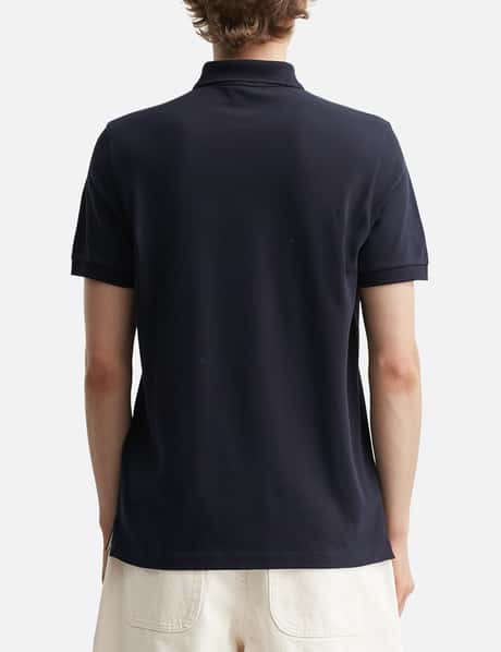 Short-Sleeve Polo Shirt With Compass Patch view 13
