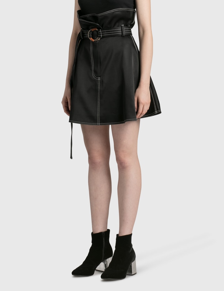 Foldover Waist Mini Skirt Placeholder Image