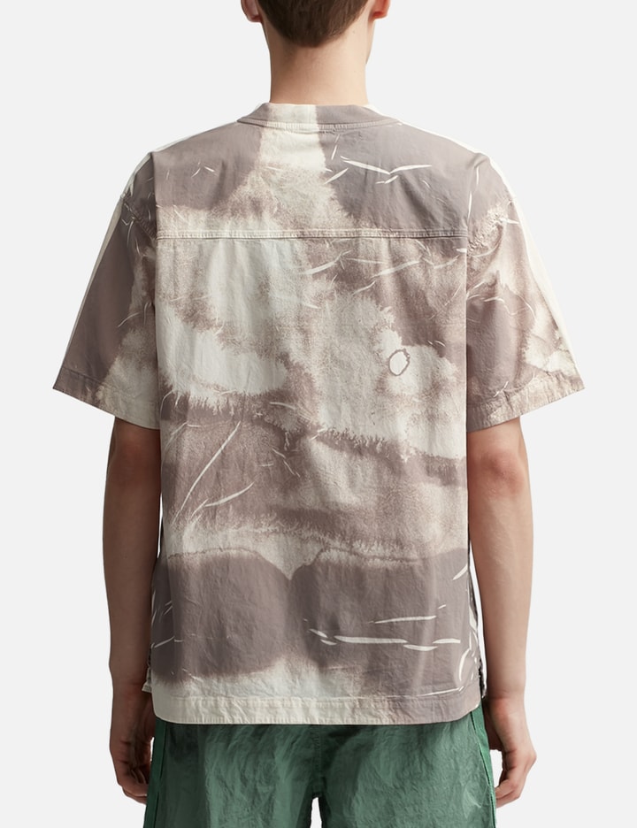 Shop Stone Island Over Tie-dye T-shirt In Grey