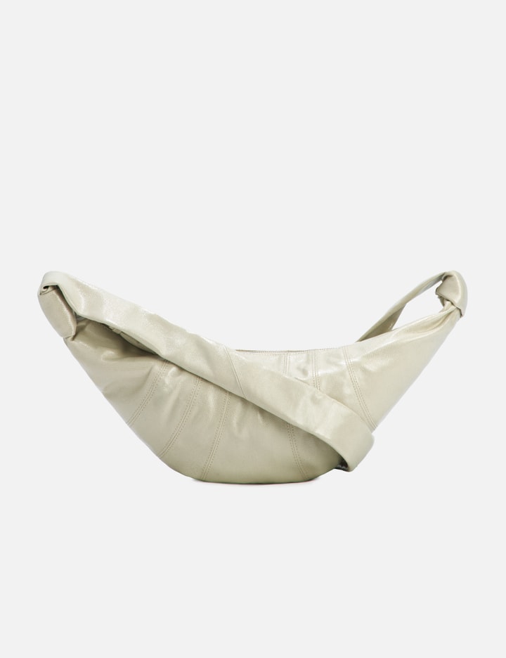 MEDIUM CROISSANT COATED COTTON BAG Placeholder Image