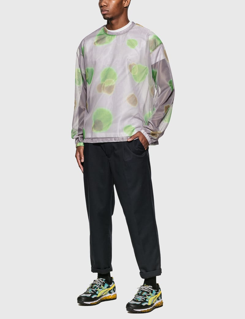 stussy mesh long sleeve
