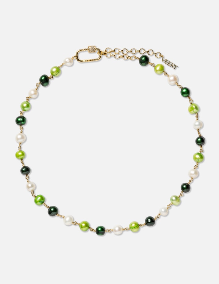 The Single Multi Green Freshwater Pearl Necklace Placeholder Image