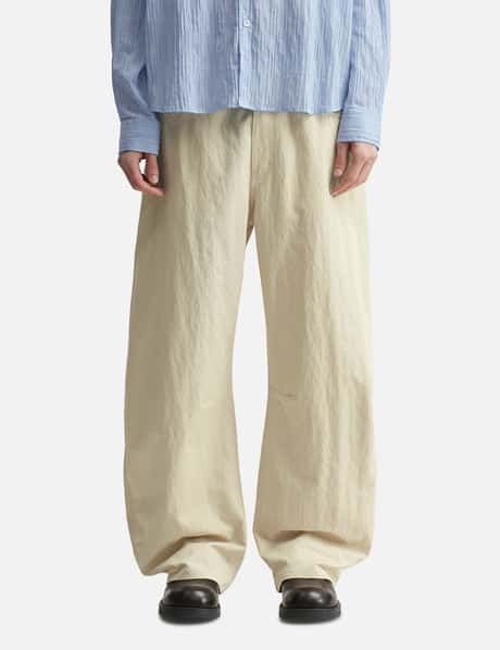 Deep Curved Cotton Blend Pants view 10