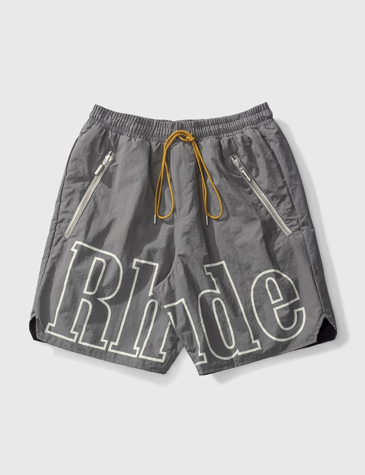 - Lifestyle - HBX and by Fashion Hypebeast Logo Shorts | Globally Rhude Curated