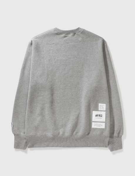 FR2 - Smoking Kills Box Logo Crew Sweatshirt | HBX