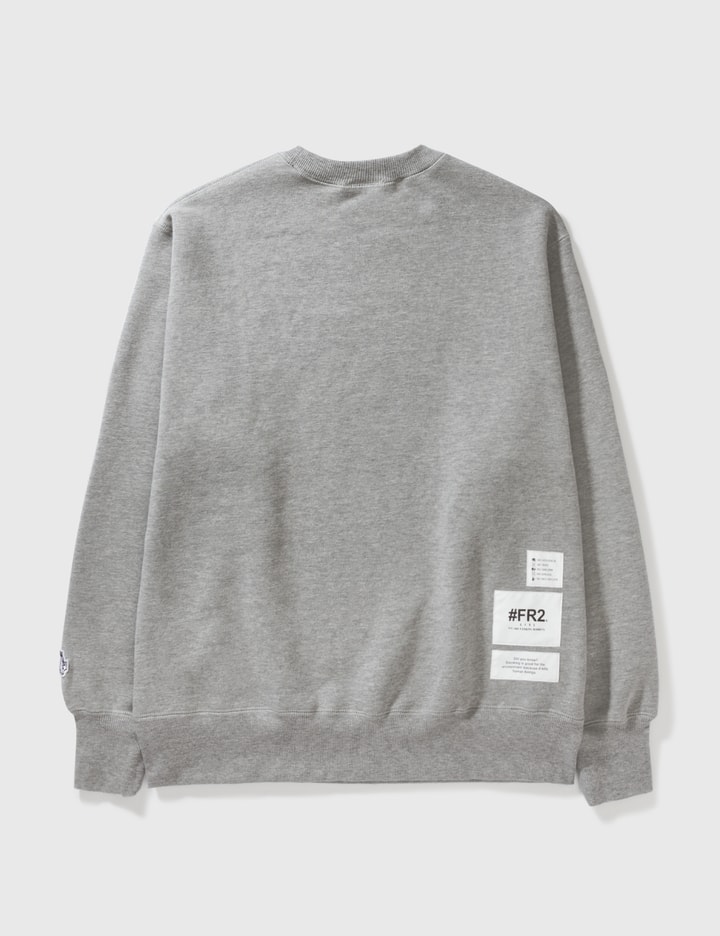 #FR2 스모킹 킬스 박스 로고 크루 스웨트셔츠