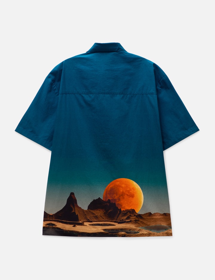 Shop Dhruv Kapoor New Earth Engineered Shirt In Blue