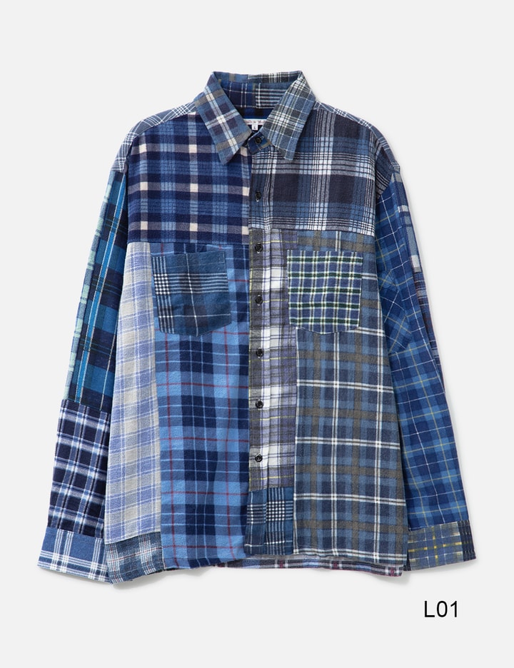 Flannel Shirt -> Straight Hem Shirt Placeholder Image