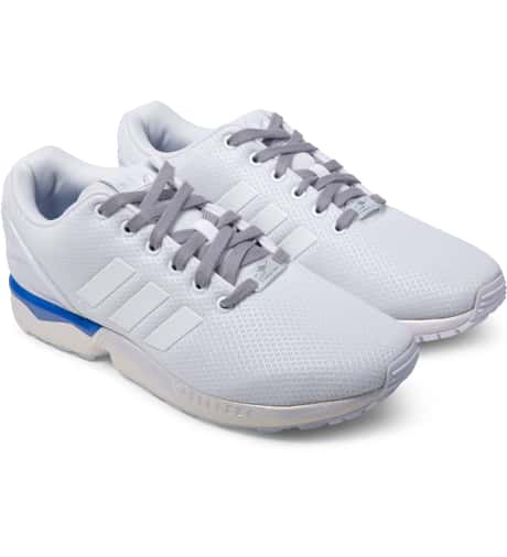 adidas Originals White ZX Flux B34484 Shoes HBX
