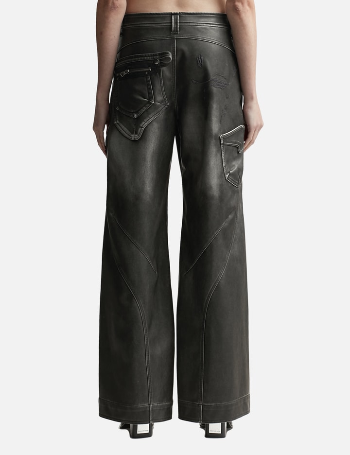 Swamp Faux Leather Pants Placeholder Image