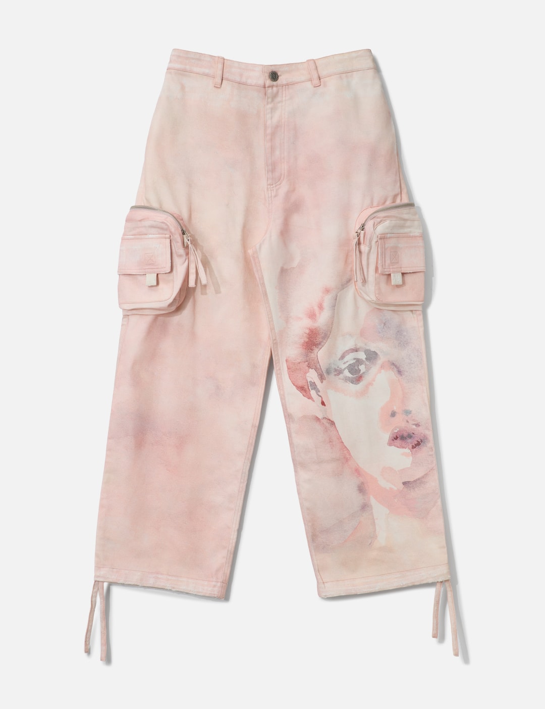 KidSuper X Piet Watercolour Cotton Cargo Trousers