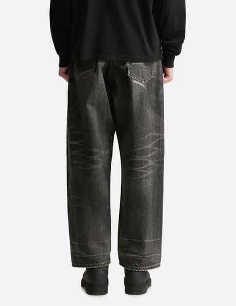 NEIGHBORHOOD - SAVAGE DENIM DP WIDE PANTS | HBX - Globally Curated 
