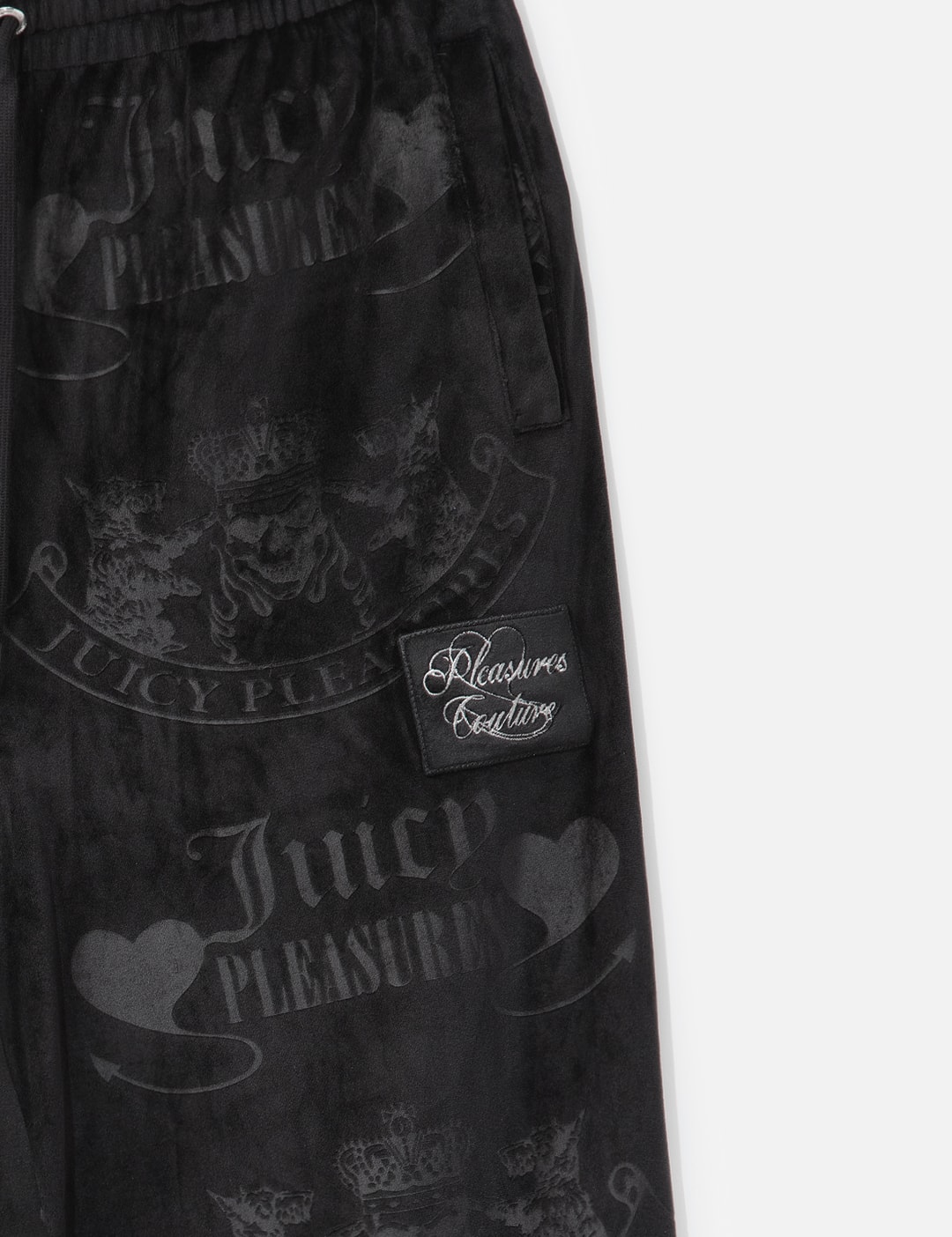 X Juicy Couture Crest Velour Track Pants view 18