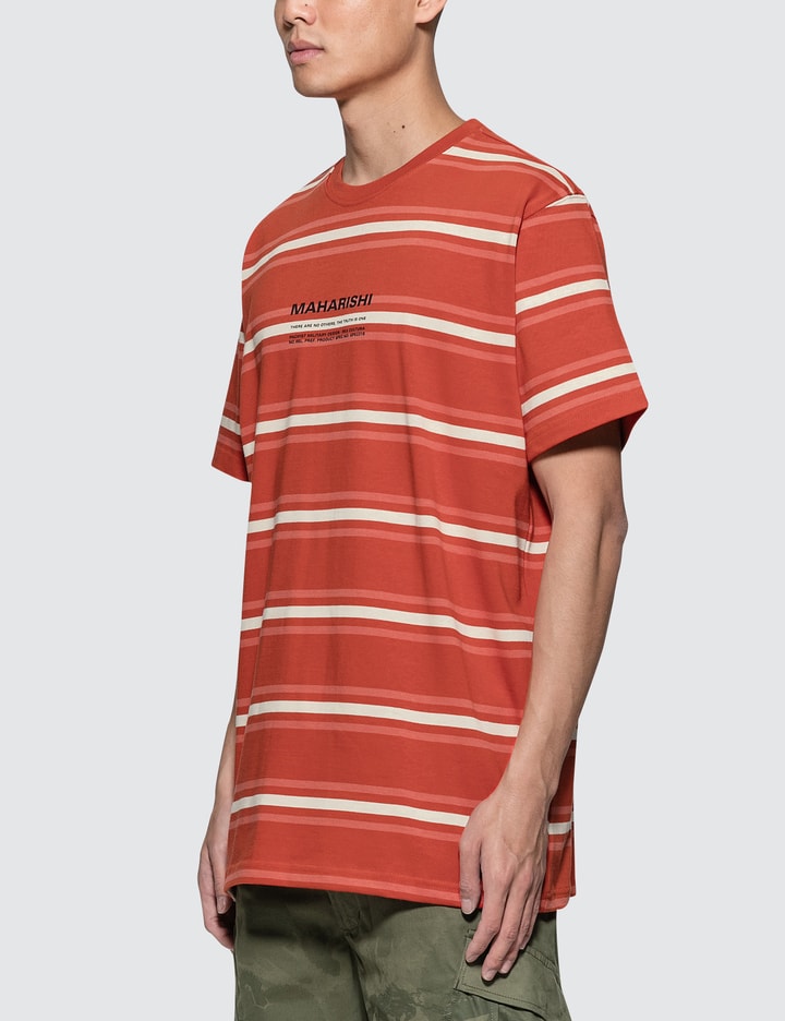 Maharishi Miltype Striped S/S T-Shirt Placeholder Image