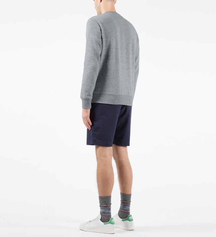 Grey Melange Hemmings Crewneck Sweater Placeholder Image