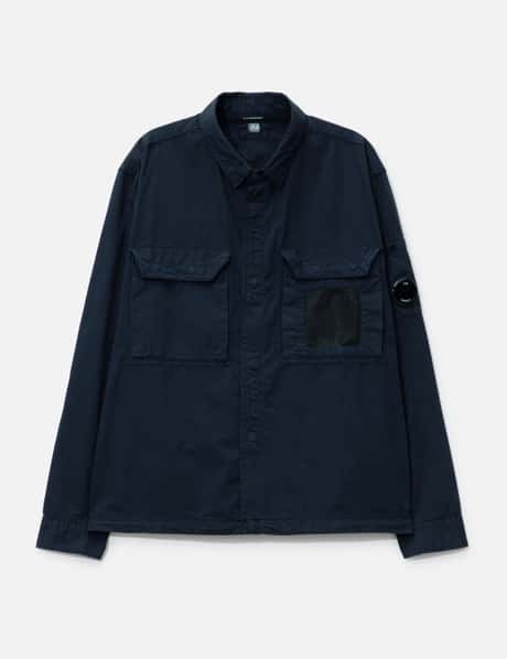C.P. Company Organic Gabardine Lens Overshirt