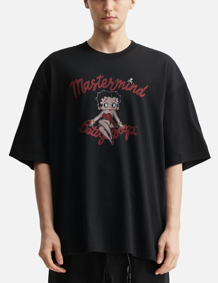 Mastermind World x X Betty Boop Boxy Short Sleeve T-shirt Placeholder Image