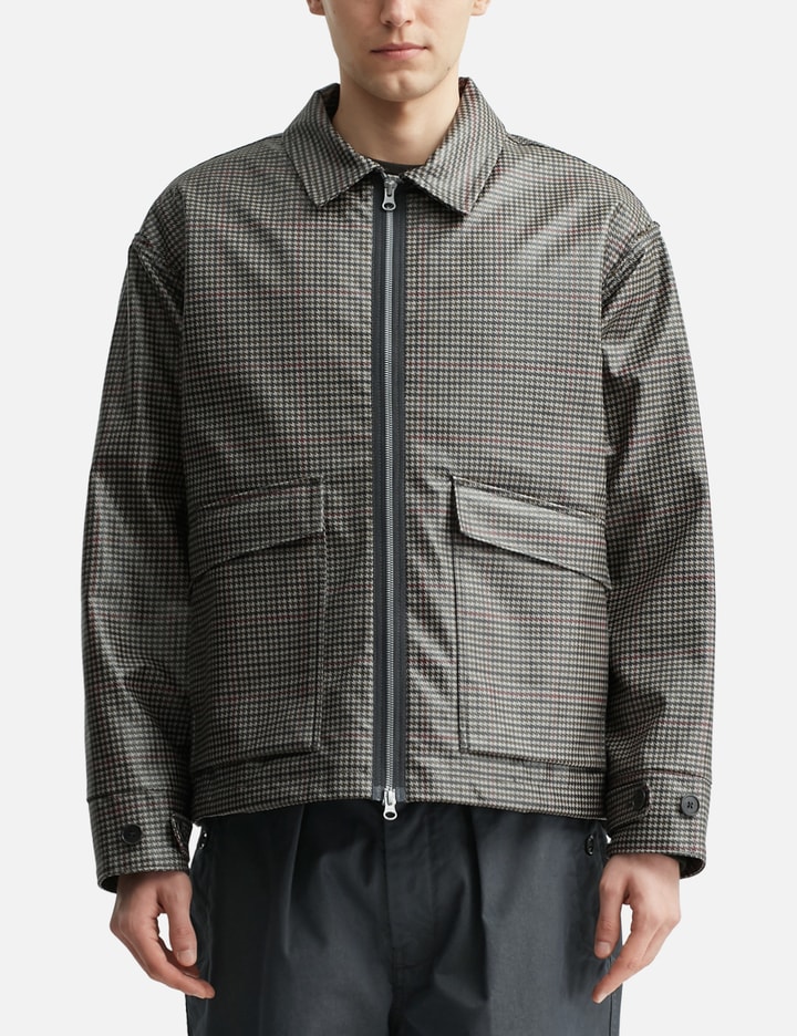 Reimagined Coated Houndstooth Check Jacket Placeholder Image