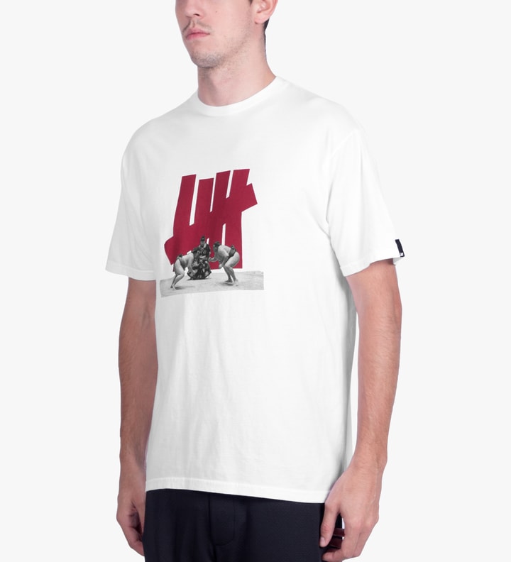 White Sumo Strikes T-Shirt Placeholder Image