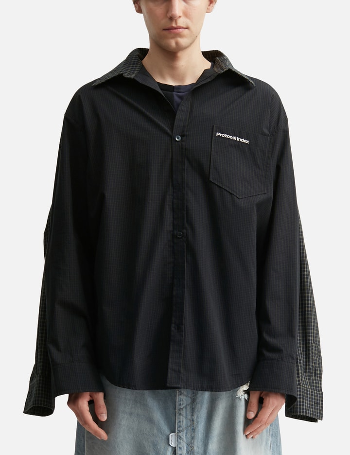 Protocol-Index Four Hands Check Shirts