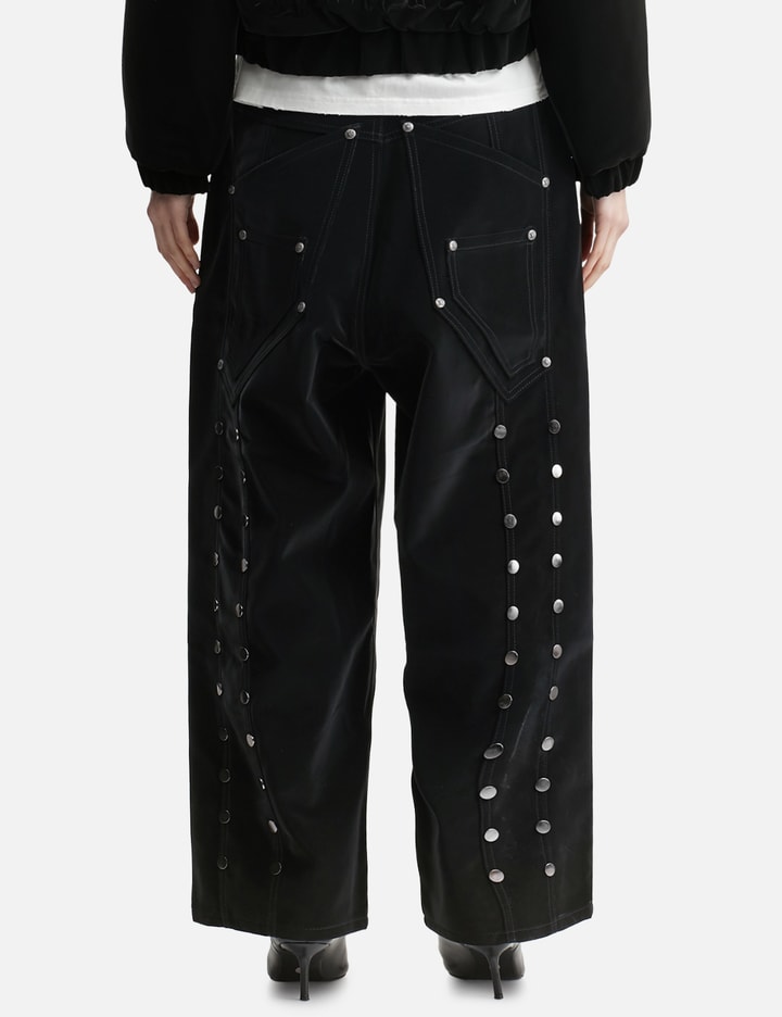 Thought We Friends "Stephen" Black Baggy Pants