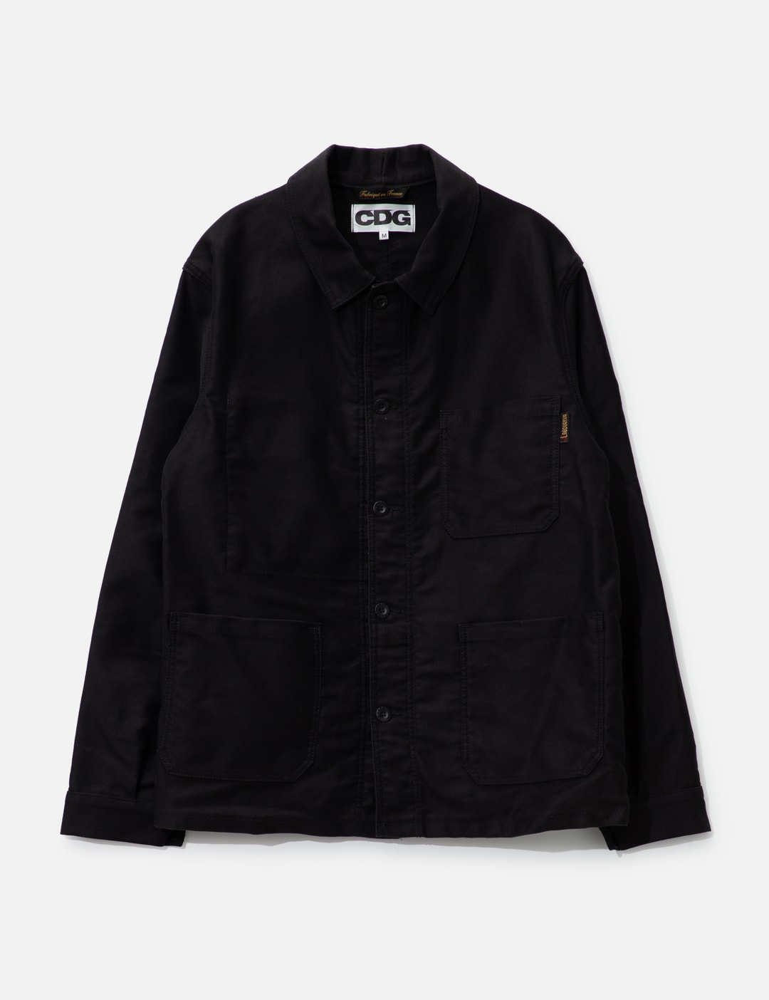 Comme Des Le Laboureur Work Jacket Short Cdg Work Jacket On Sale