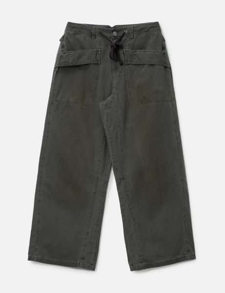 POLYTERU Para Pants (Baker Pants) Faded Striped